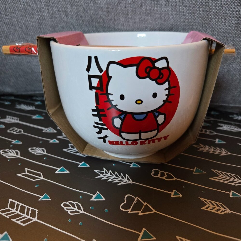 HK Ramen Bowl and Chopsticks Set